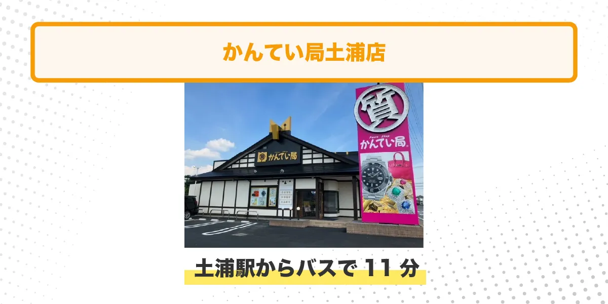 かんてい局土浦店 イメージ アクセス情報