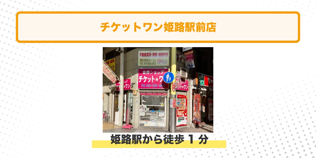 チケットワン姫路駅前 イメージ アクセス情報